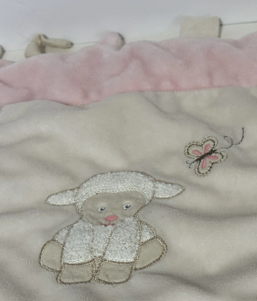 Maison Chic овец ягненка Baby безопасности одеяло милый желтовато-коричневый крем зубочистка 2017 розовый - Изображение 2 из 2