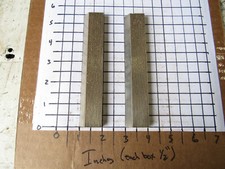 Pair Moulder Blades Bits Knives 5/16" Corrugated Back Shaper Router Profile