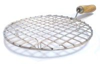 Round Stainless Steel Wire Roaster Roti Jari, Papad Grill, Chapati Grill Free Sh Round Stainless Steel Wire Roaster Roti Jari, Papad Grill, Chapati Grill Free Sh