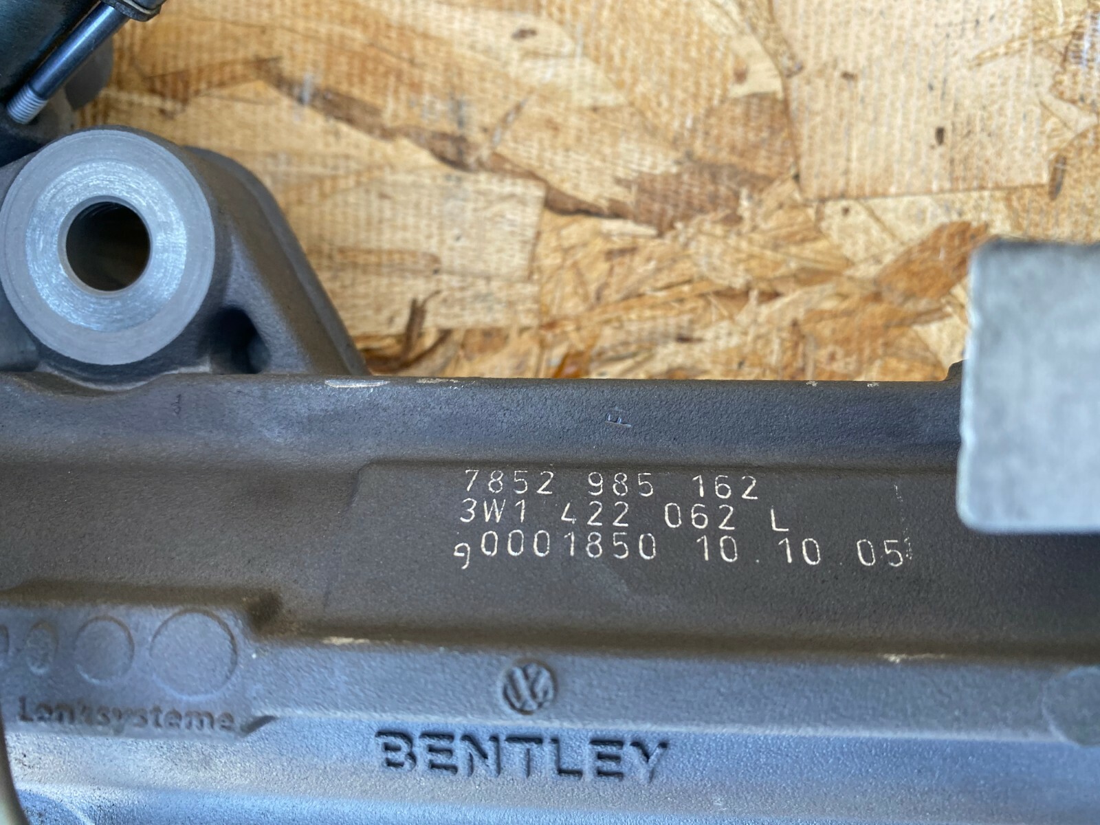 BENTLEY FLYING SPUR (06-12) POWER STEERING RACK AND PINION OEM 3W1422062