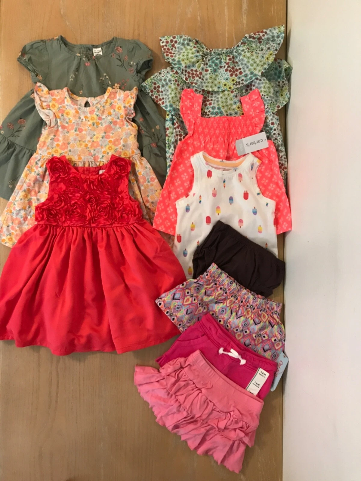 Cat & Jack, Others Infant Girls Clothing Lot of 10 (2 New) Size 18, 18-24 Months