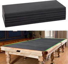 Leyndo Pool Table Insert Convertible Dining Foam 8', black 