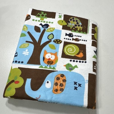 Jo-Ann Cotton Jungle Animal Print Giraffe Fabric Flannel 1 yd 