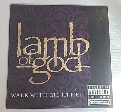 LAMB OF GOD Walk With Me In Hell RARE Promo CD Heavy Metal 2006 + Redneck Video