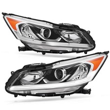 For 16-17 Honda Accord Oe Halogen Led Drl Headlights Assembly Pair 2016 2017 For 16-17 Honda Accord Oe Halogen Led Drl Headlights Assembly Pair 2016 2017