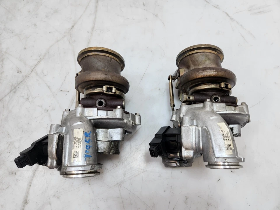 ✅ OEM BMW F01 F02 F06 Alpina B6 B7 Turbocompresor N63 Motor JUEGO PWG 157k Foto 3 de 4