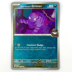 Team Rocket's Grimer 123/182 Reverse Holo Destined Rivals Pokemon TCG