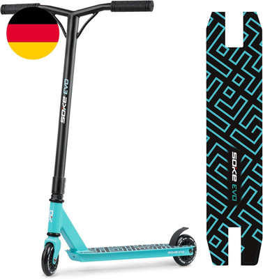 SOKE Evo Stunt Scooter Für Extreme Skateparkfahrten   ABEC-9 Carbonlager Aus Ver