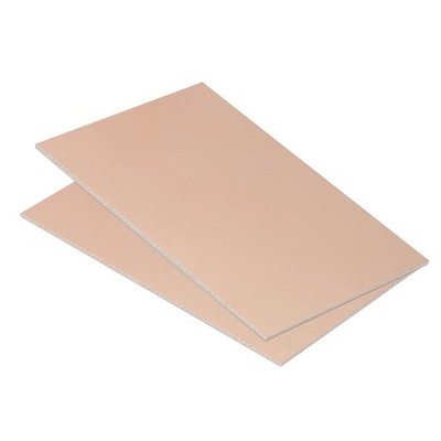 2Pcs FR4 Single Side Copper Clad, PCB Laminate Circuit Board 70 x 50 x 0.8mm