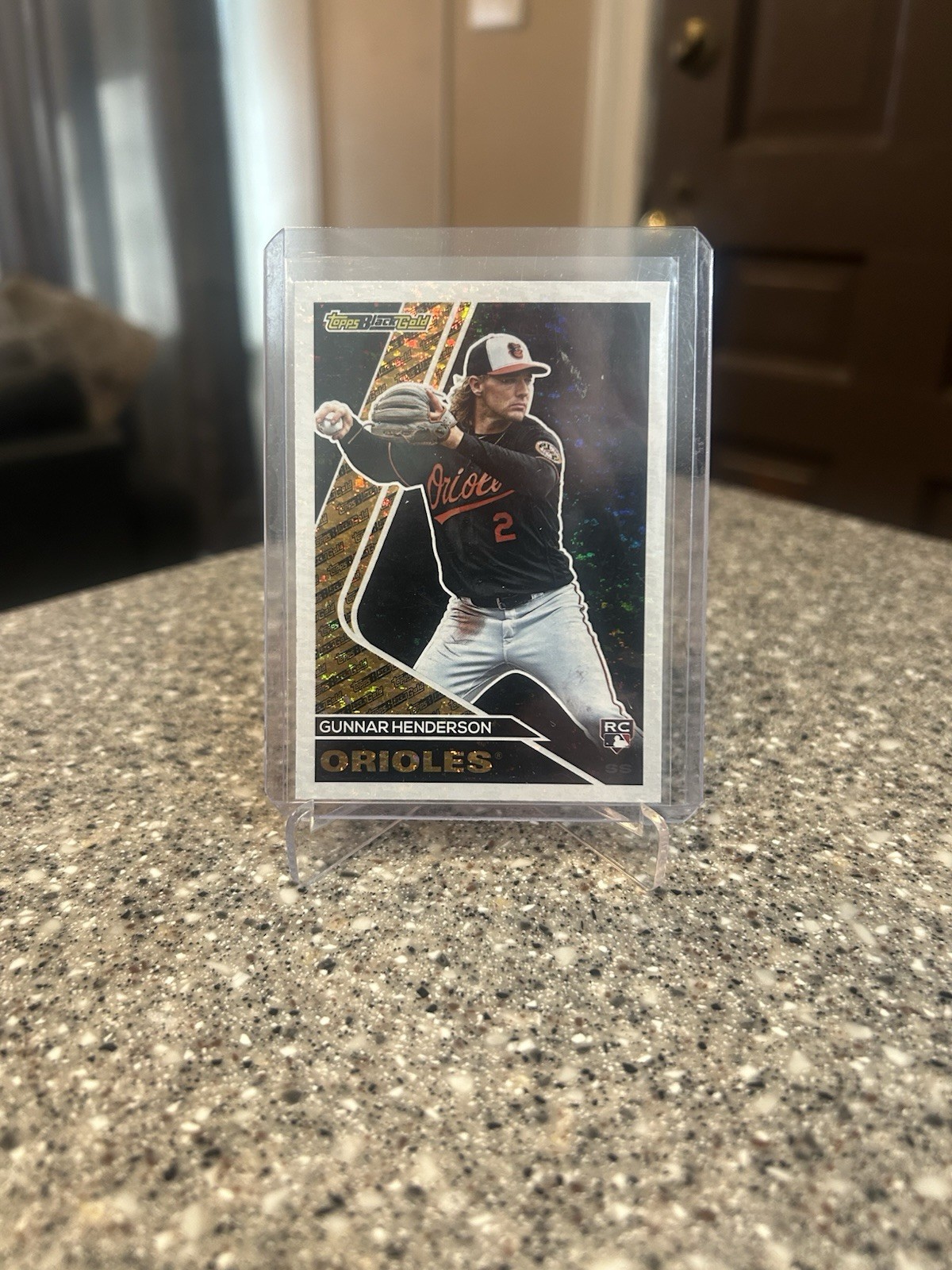 2023 Topps Update Series GUNNAR HENDERSON (RC) Black Gold #BG-2