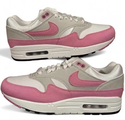 Womens Size 6 Nike Air Max 1 Pink Rise DZ2628-109 Running Shoes Gym Sneakers