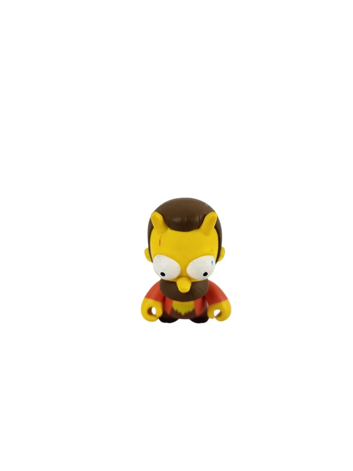 Kidrobot - The Simpsons series 1 - Devil Ned Flanders 3-inch vinyl figure - Image 4 of 4