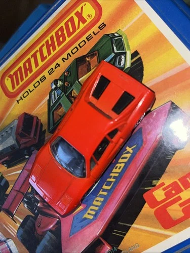Matchbox  1981 Matchbox Car Ferrari 308 GTB Red Black #70 Lesney England VTG
