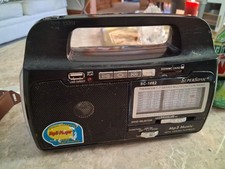 SuperSonic SC1082 9 Band AM/FM/SW 1-7 Radio Receiver - USED FLASHLIGHT