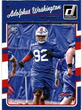 2016 Donruss #302 Adolphus Washington