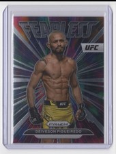 2023-24 Panini Prizm Fearless UFC Deiveson Figueiredo Flyweight #19