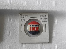 1952 Dwight Eisenhower I LIKE IKE EVEN BETTER campaign pinback button president