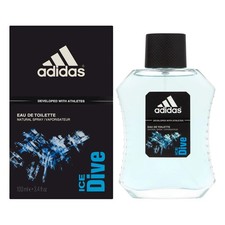 ADIDAS ICE DIVE by Coty for Men 3.4 oz 100 ml Eau de Toilette Spray NEW NO BOX
