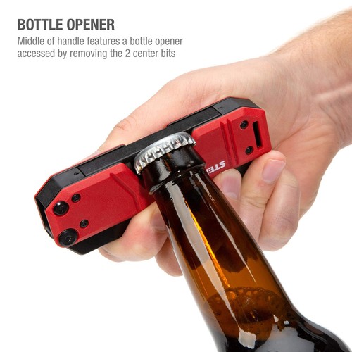10-In-1 Multi-Tip Folding Magnetic Pocket Screwdriver with Carrying Clip and ... - Picture 7 of 8