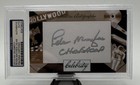 Autographs Celebrity Peter Mayhew Auto 33/46 PSA DNA Chewbac