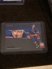 2012-13 Panini #I-5 Intensity Clear Cut Chris Kreider RC New York Mint Condition
