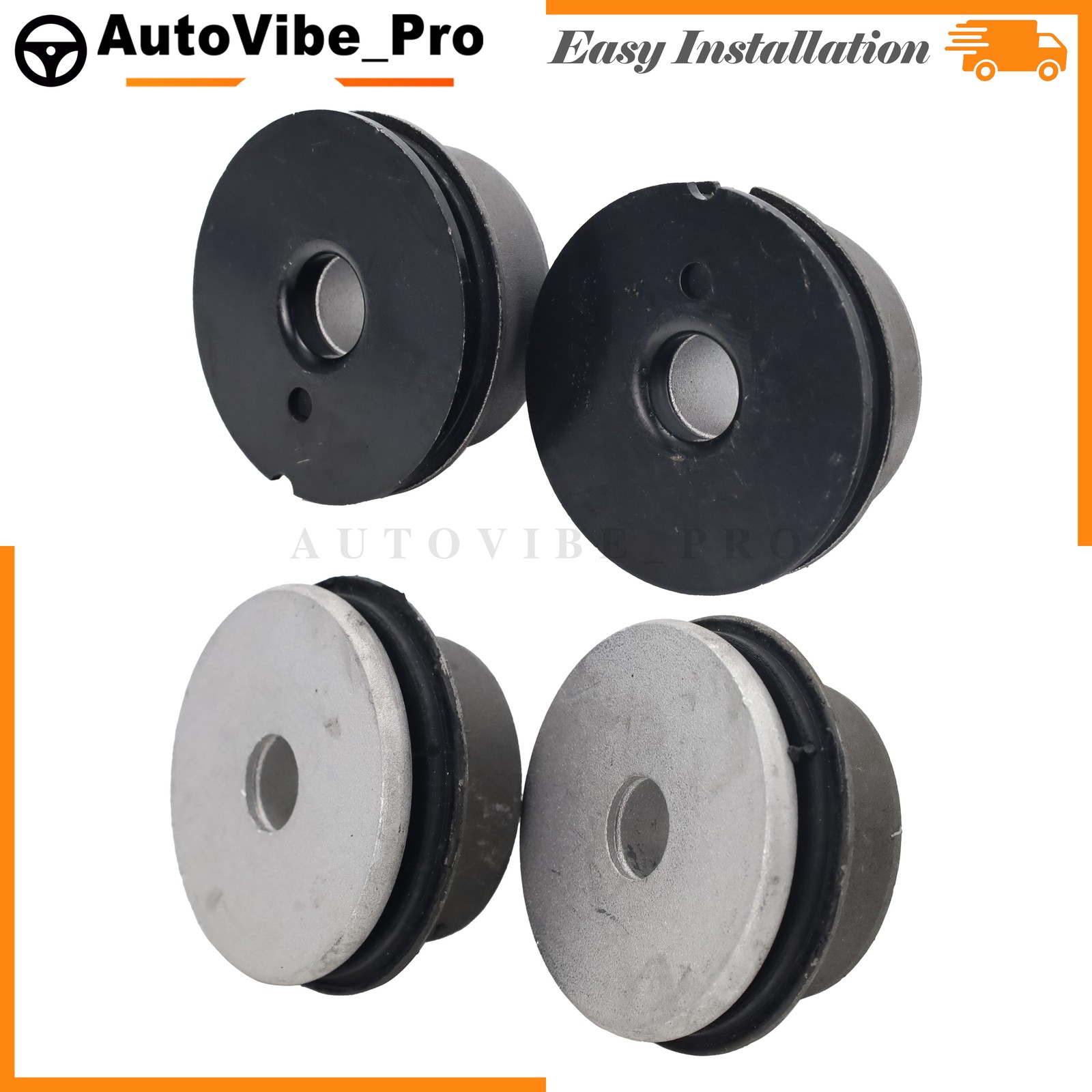 Maserati Quattroporte 2009-2013 Front Upper Control arm bushings Set P/N 980139889