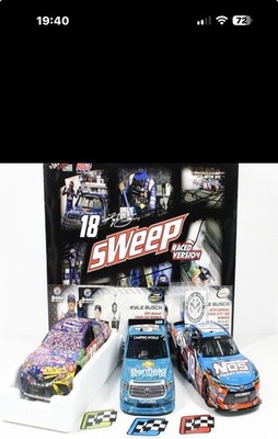 Kyle Busch Sweep Set Race Win 1:24 Bristol 2017