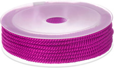 Twisted Nylon Twine Thread Beading Cord 3Mm 7M/23 Feet Extra-Strong Braided Nylo