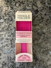 Tangle Teezer Detangling Mini Hairbrush Hot Pink NIB