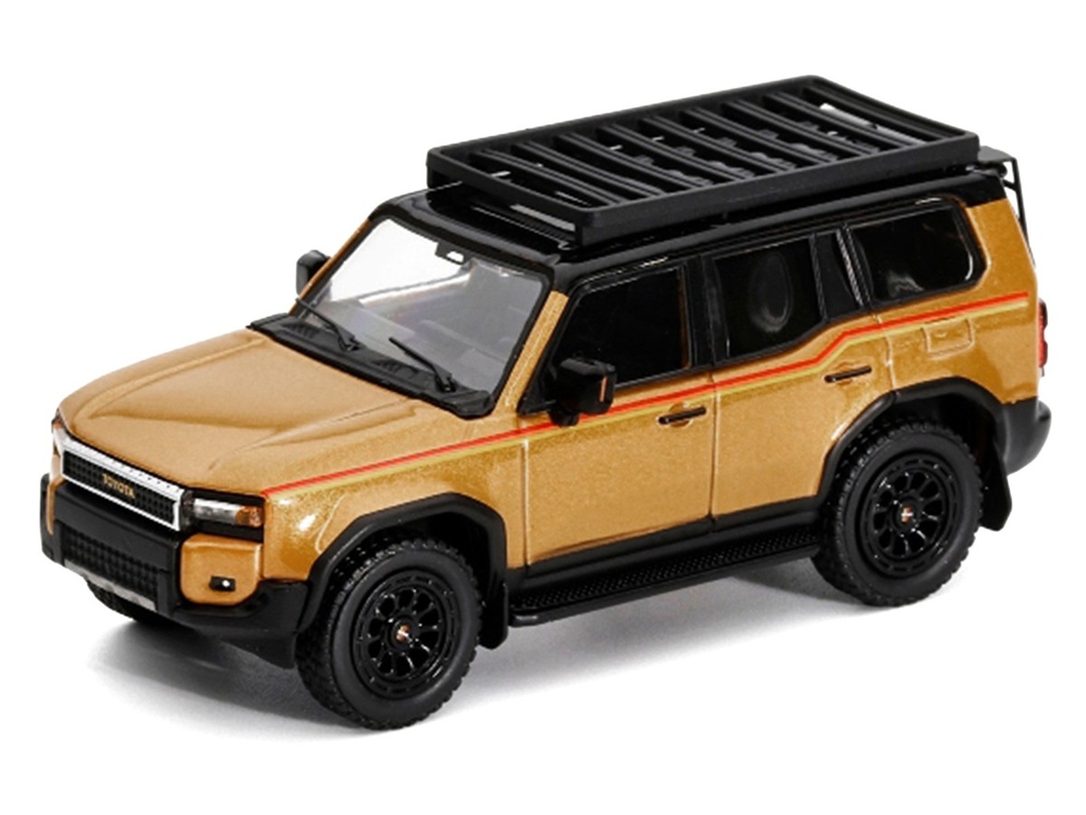 専用　CRDP×DGN No.7、No.20 2024 TOYOTA LAND CRUISER PRADO GOLD 1/64 DIECAST MODEL CAR BY GCD