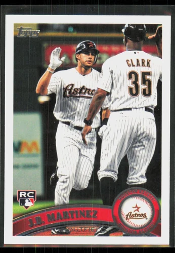 2011 Topps Update J.D. Martinez Rookie Houston Astros #US186