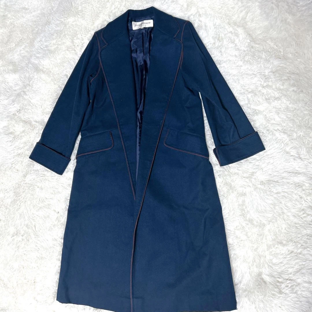 SAINT LAURENT (YSL) Raro abito cappotto lungo Yves Saint Laurent