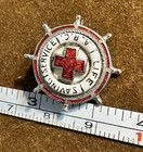Vintage American Red Cross - Life Saving Service Life Preserver Pin - ARC Brooch — photo 8