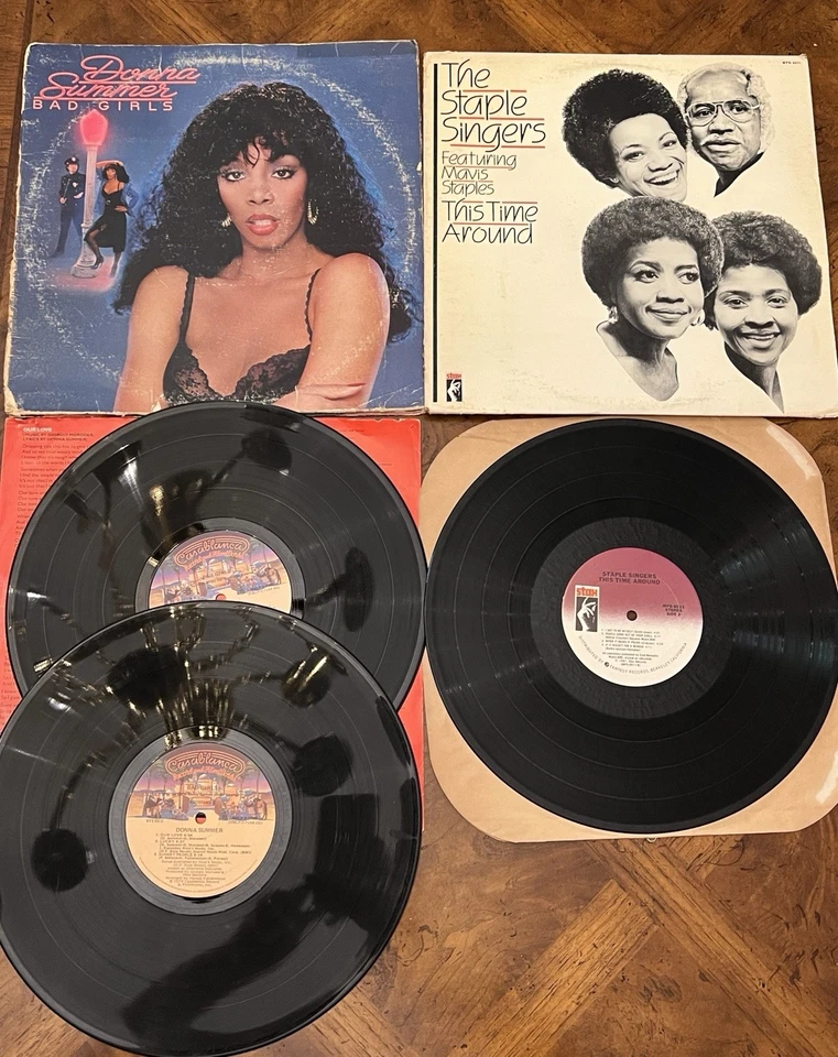 Vinyl 12” Lot of 44 LP Records Mix Donna Summer Cher Roy Charles And Many More - Image 4 of 4