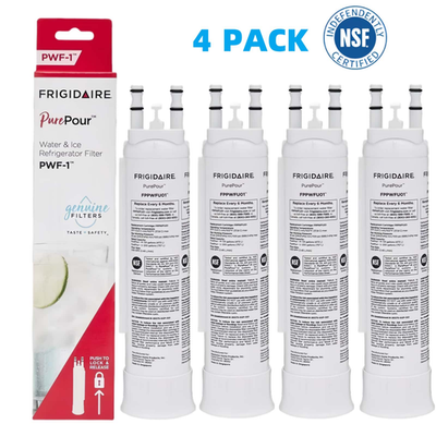 #ad #ad US STOCK ✅ 4PK Frigidaire FPPWFU01 PWF 1 Refrige PurePour Water amp; Ice Filter New $34.69