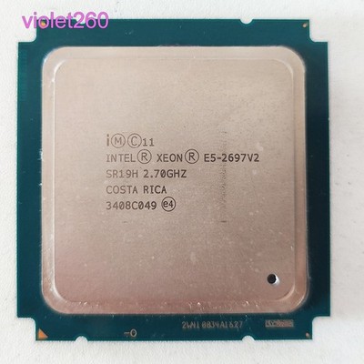 Intel Xeon E5-2697 V2 LGA2011 Server CPU Processor 2.7GHz 12 Core SR19H 130W