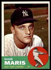 1963 Topps Baseball - Pick A Card - Cards 1-160