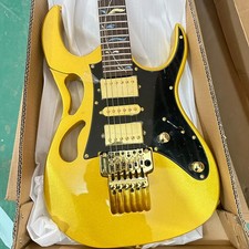 IBZ Steve Vai Signature PIA3761 Electric Guitar Sun Dew Gold FR Bridge