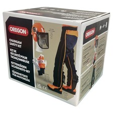 Genuine Oregon PPE Chainsaw Safety Kit (Chaps, Gloves, Helmet) - OR574742A