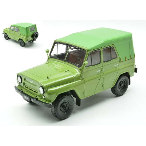 Uaz 469 1975 Green 1:24 Whitebox Auto Stradali -D- Neues Modell-image