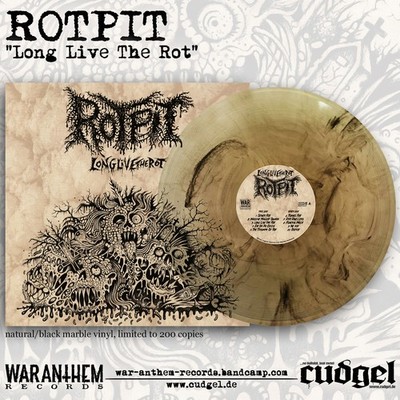 ROTPIT - long live the rot LP marbled