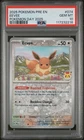 2025 POKEMON PRE EN-PRISMATIC EVOLUTIONS POKEMON DAY 2025 #074 EEVEE PSA 10