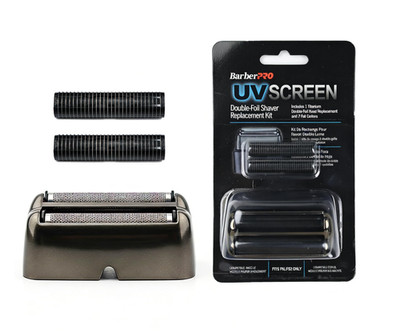 Replacement Foil and Cutter for BaBylissPRO UV Double Foil Shavers (FXLRF2MB)
