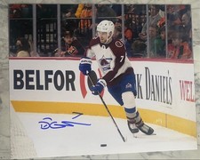 Devon Toews Signed Autographed Colorado Avalanche 8x10 Photograph