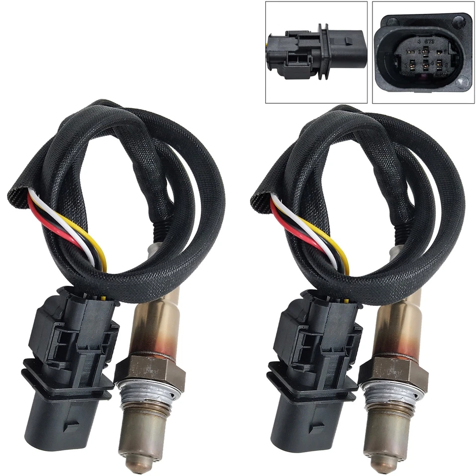 2x Sensor de oxígeno aguas arriba para BMW 750i 750Li 2006-2008 4,8 L 2007-2008 760Li 6,0 L Foto 3 de 4