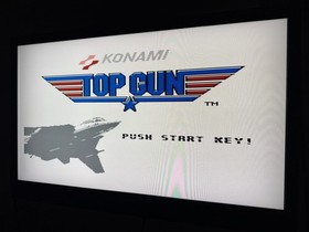 Lot of 5 Original NES Games Simpsons Rocketeer Elevator Action Top Gun PAC-Man