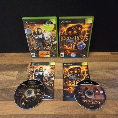 Herr der Ringe Xbox Spielepaket: Return of the King & The Third Age CIB PAL