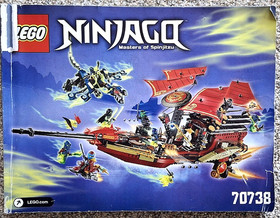 LEGO Ninjago #70738: Final Flight of Destiny's Bounty - See desc for missing pcs