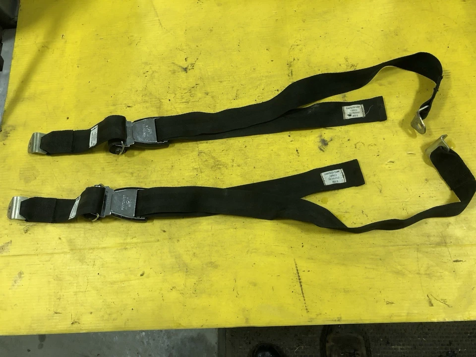 Chrysler 1973, Dodge Truck juego de cinturones de seguridad OEM. Como nuevo. 3493364, 3636062 Foto 4 de 4