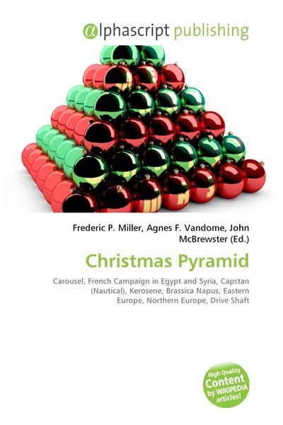 Frederic P. Miller (U. A.) | Christmas Pyramid | Taschenbuch | Englisch (2026)-image